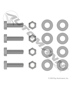 Mud Flap Bolt Kit - 3/8in SS