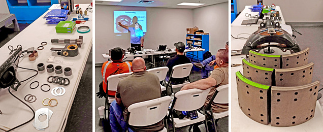 Automann Conducts Brake Training Classes at SA Brake & Clutch